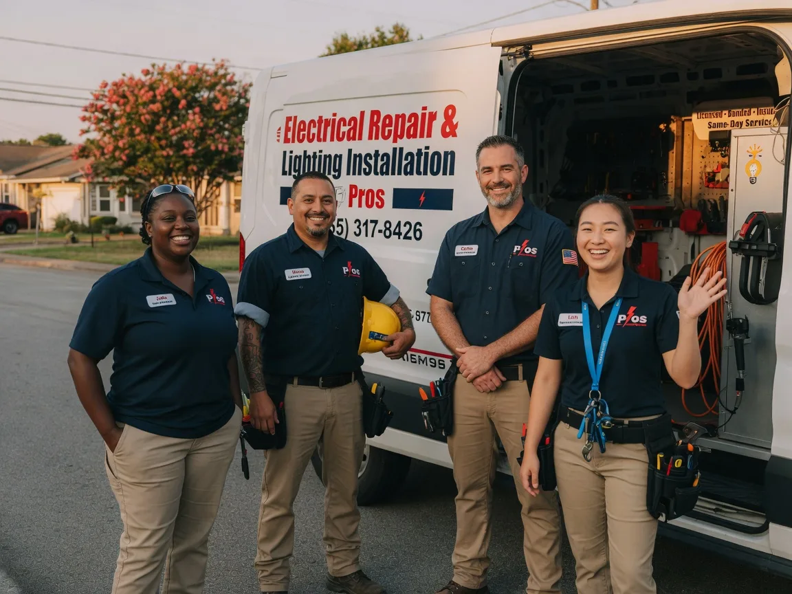 Licensed Electrician company in Girard, TX